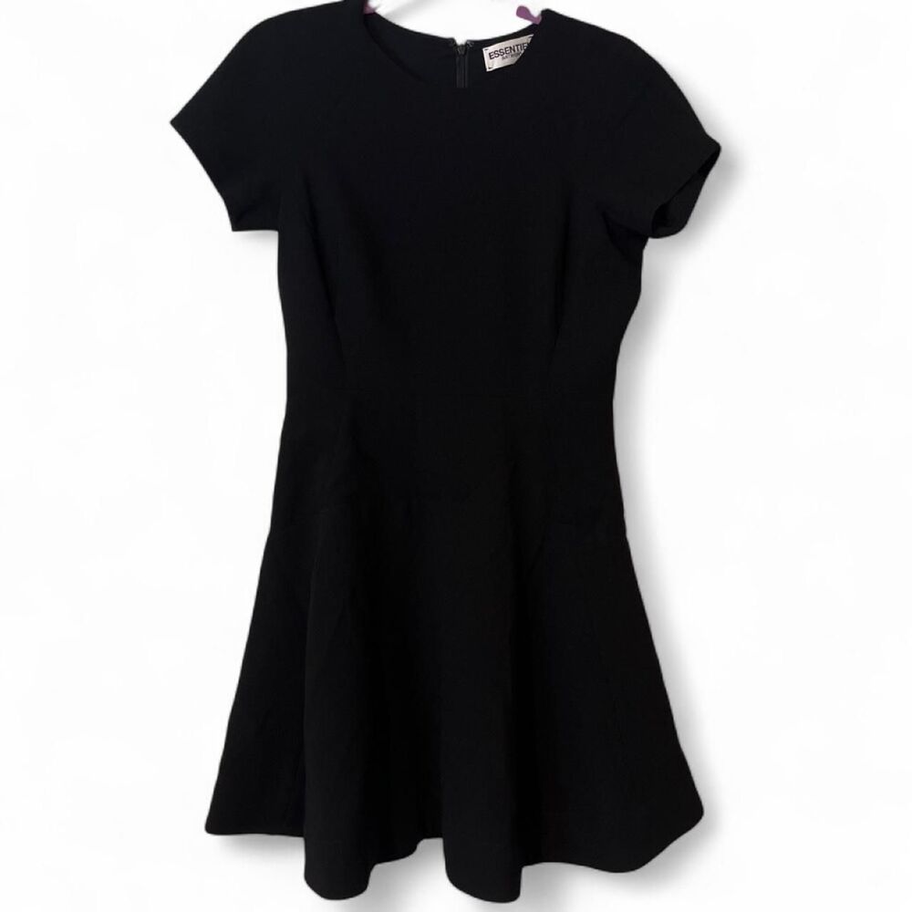 Essentiel Antwerp Black & flare mini dress